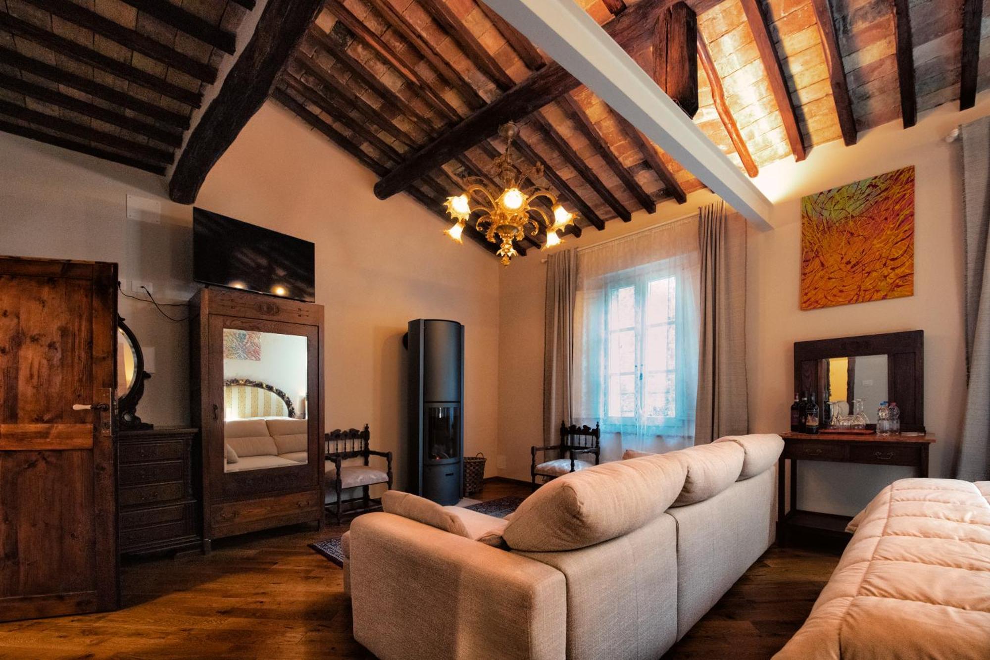 Bed and Breakfast Il Palazzo Del Cardinale Montalcino Zewnętrze zdjęcie