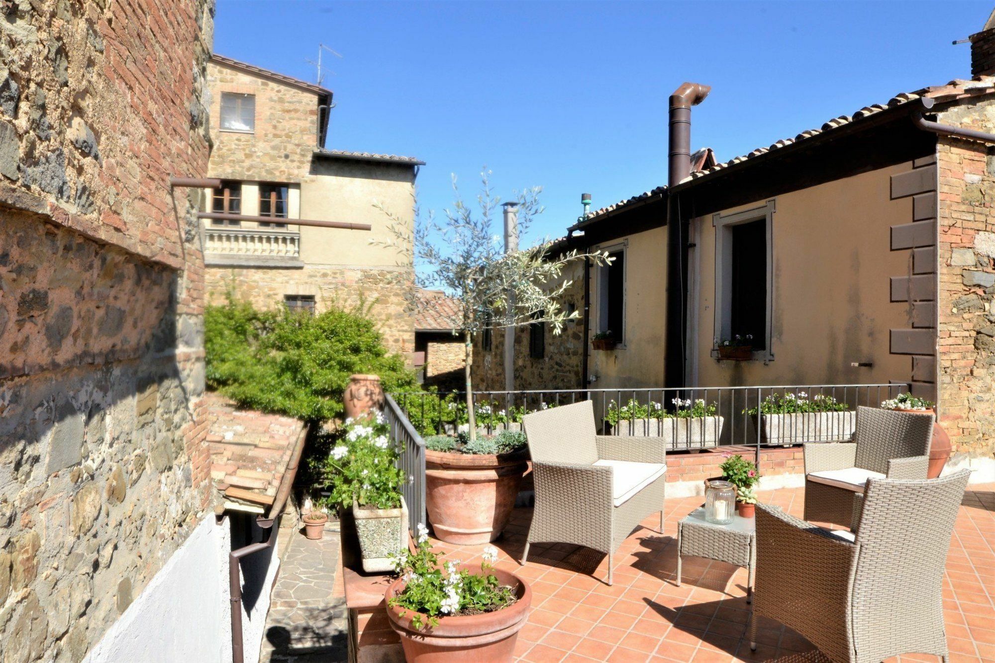 Bed and Breakfast Il Palazzo Del Cardinale Montalcino Zewnętrze zdjęcie